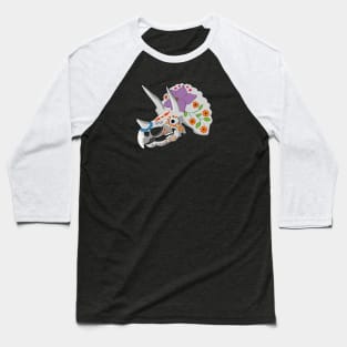 Day of the extinct: Triceratops Baseball T-Shirt